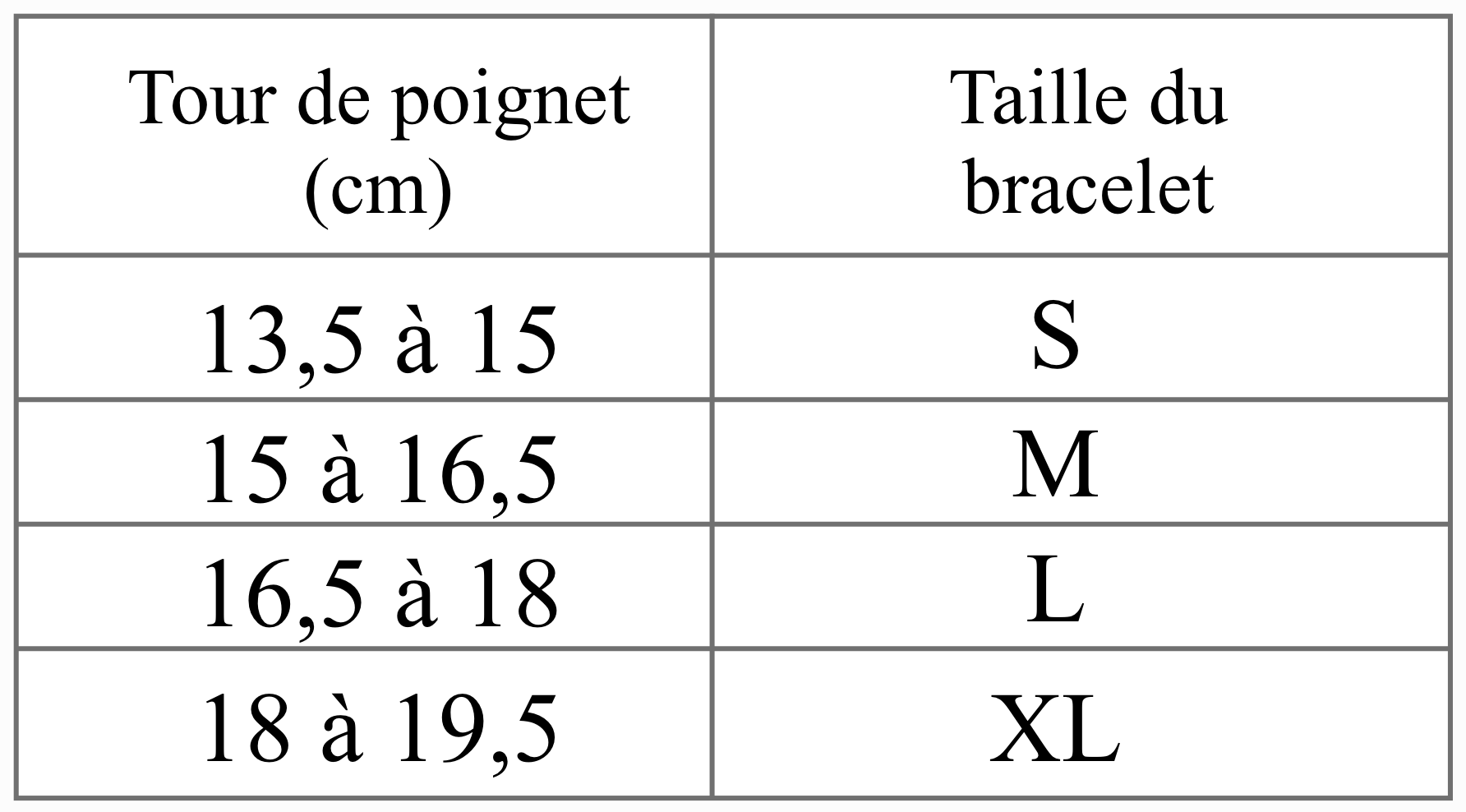 Tableau Bracelet Maere